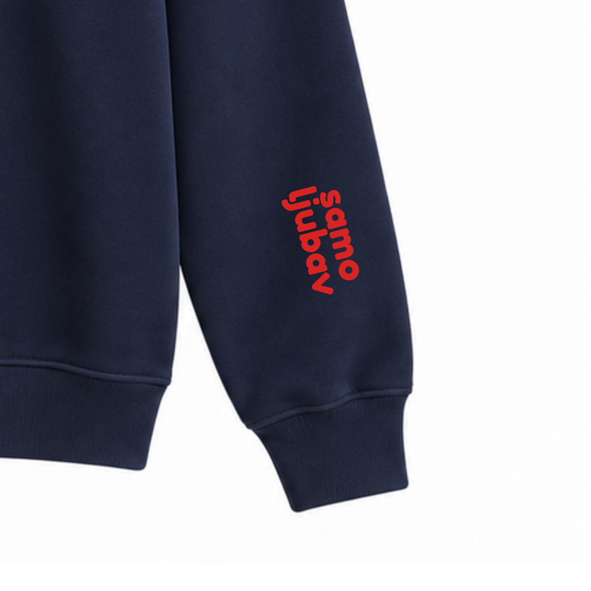 Sweatshirt - Samo ljubav Navy