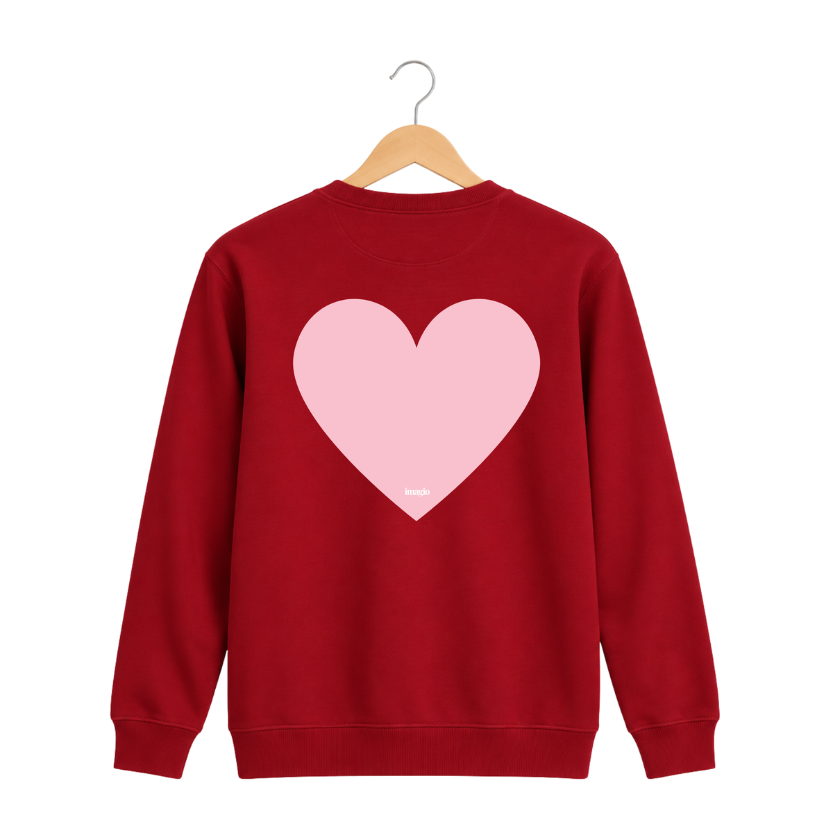 Sweatshirt - Samo ljubav Red
