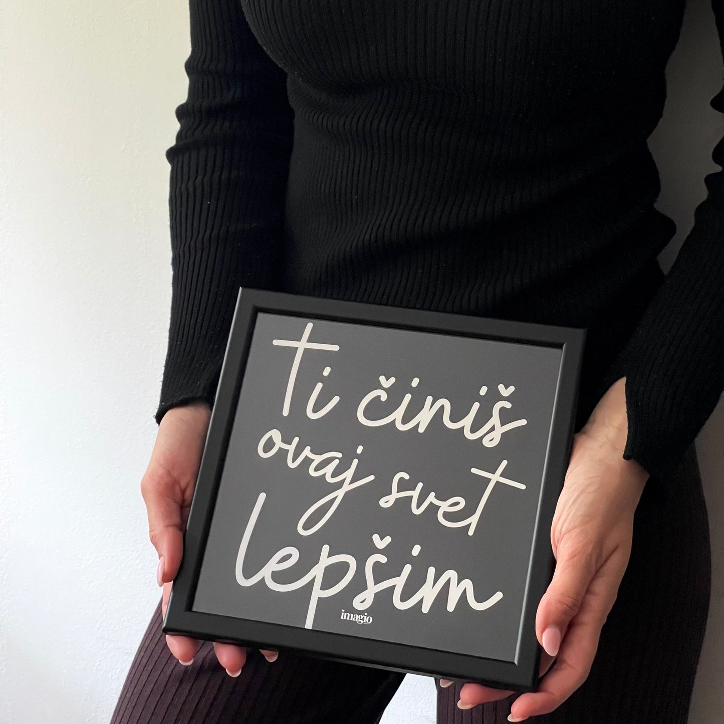 Minijatura Black Edition - Ti činiš ovaj svet lepšim