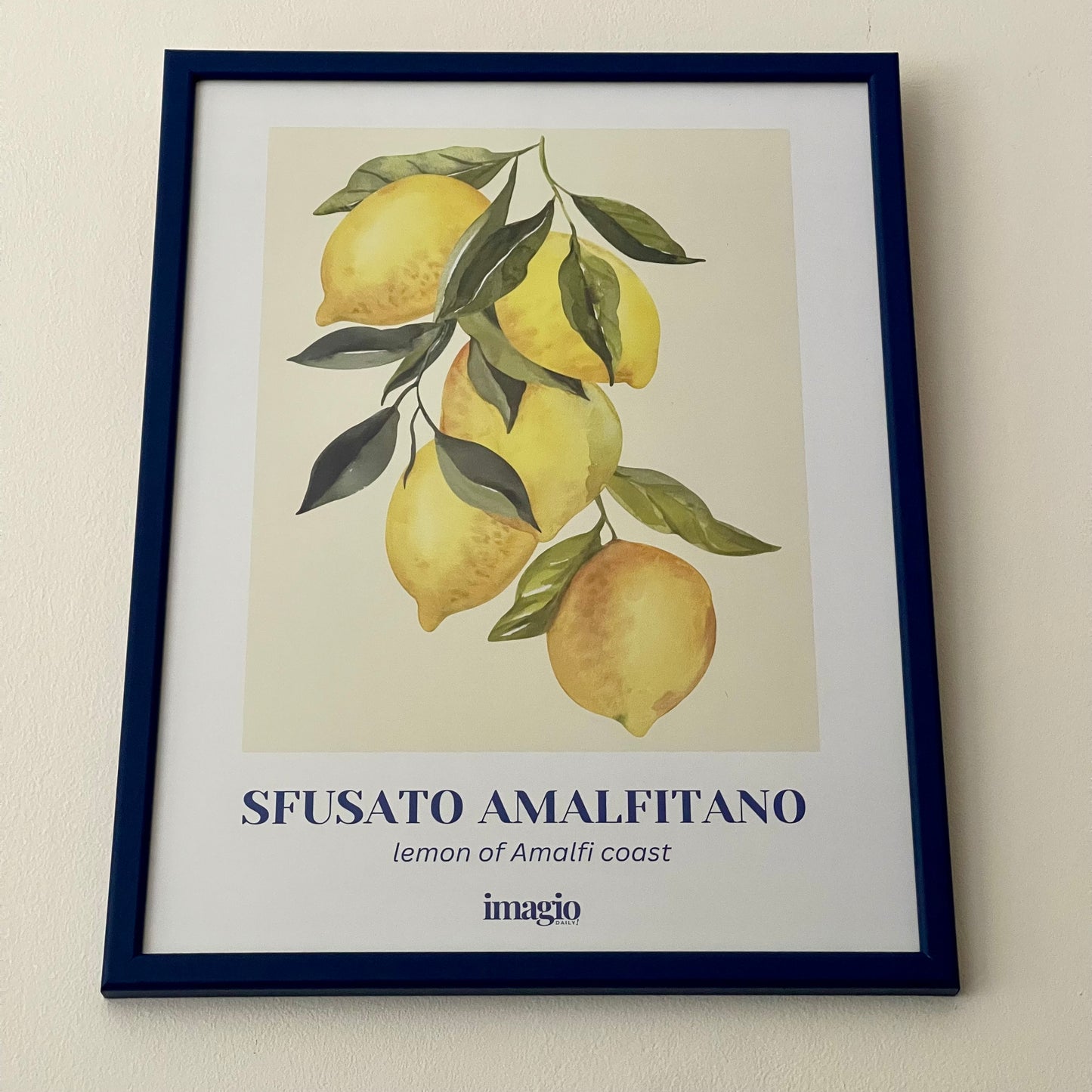Uramljen poster Sfusato Amalfitano - 32x42 / 42x52 cm teget ram
