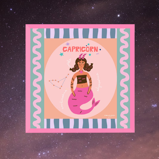 Framed Art Capricorn 27x27 / 42x42 cm