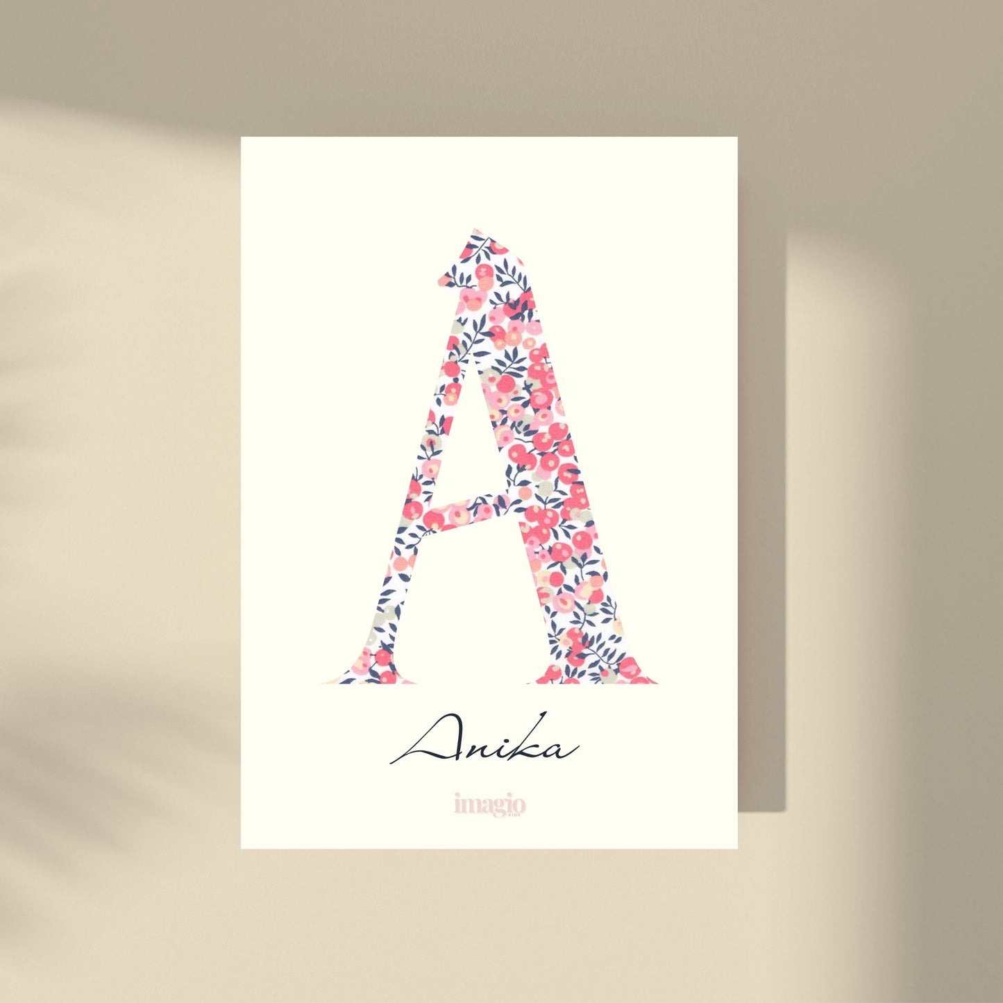 CUSTOMIZE IT! - Liberty Pattern Letter & Name