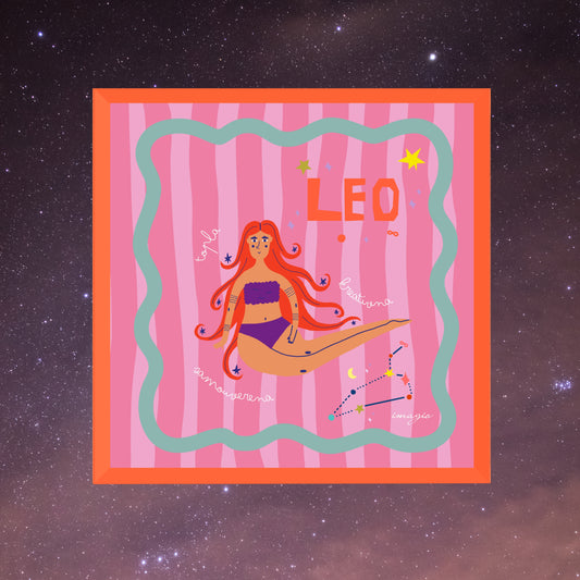 Framed Art Leo 27x27 / 42x42 cm