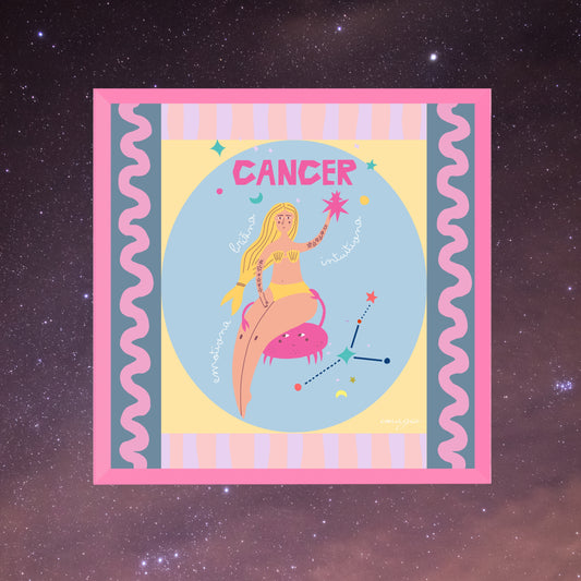 Framed Art Cancer 27x27 / 42x42 cm