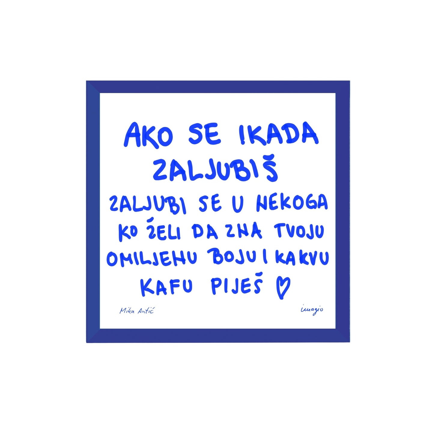 Miniature - The Script - Mika Antić "Ako se ikada zaljubiš..."