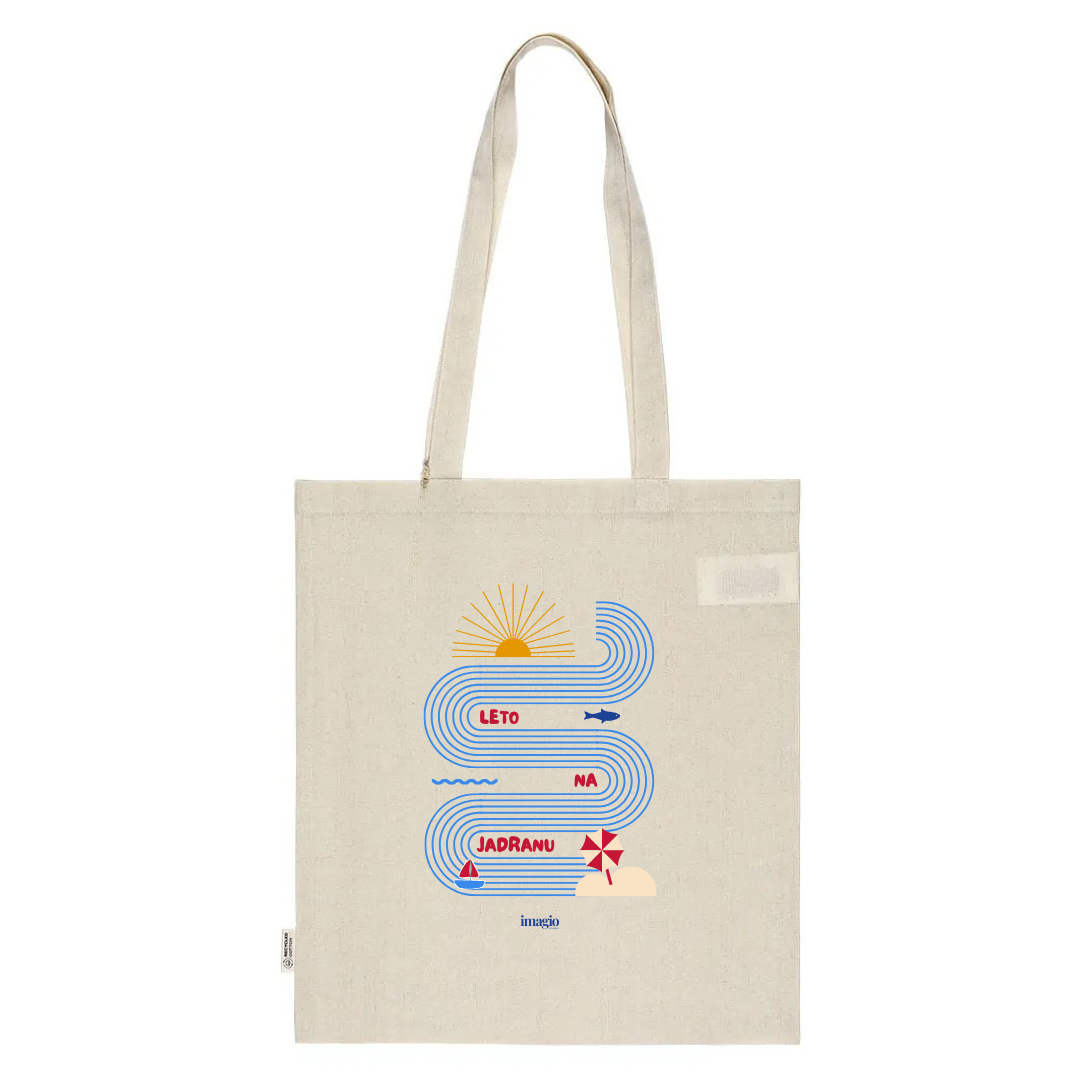 Tote Bag - Leto na Jadranu - Beige