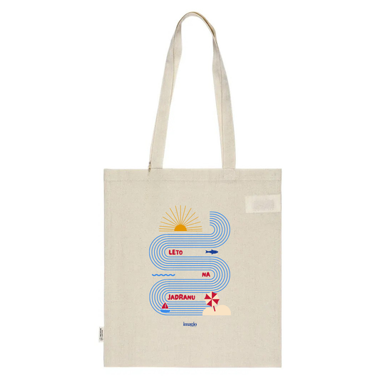 Tote Bag - Leto na Jadranu - Beige