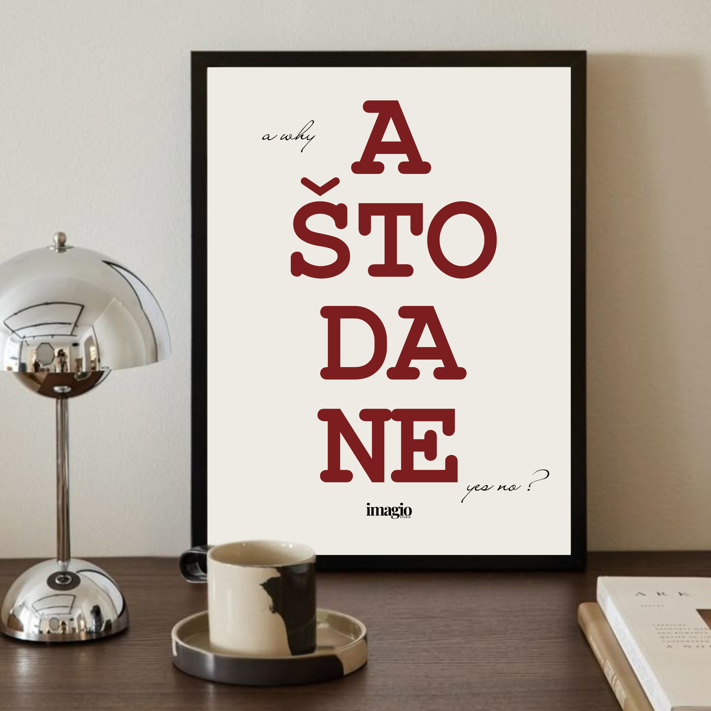 NEW: Color Pop Art Poster - A što da ne?