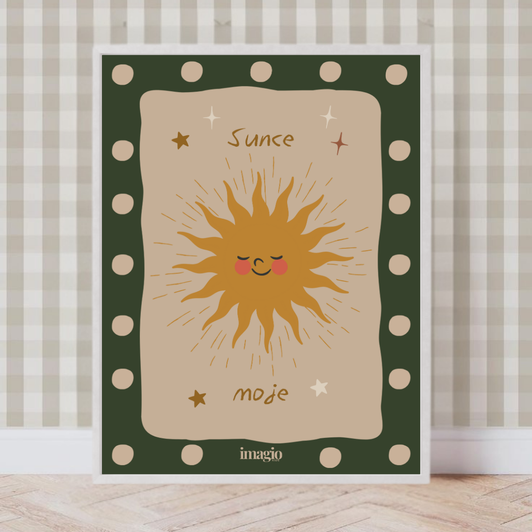 Kids & Babies Framed Art - Sunce Moje