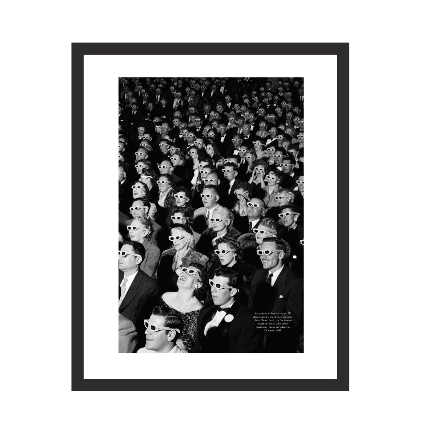 Prvi 3D film (1922) - Uramljena slika - Više ramova