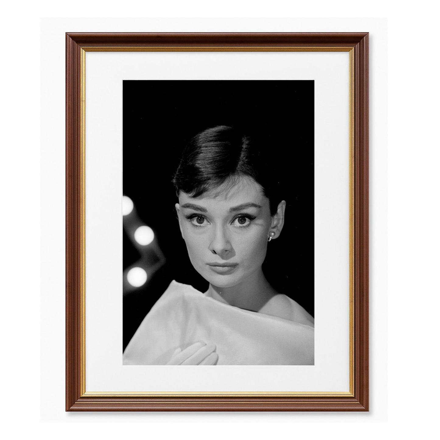 Audrey Hepburn (1956) - Framed Art - Multiframe