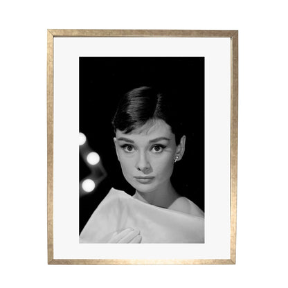 Audrey Hepburn (1956) - Framed Art - Multiframe