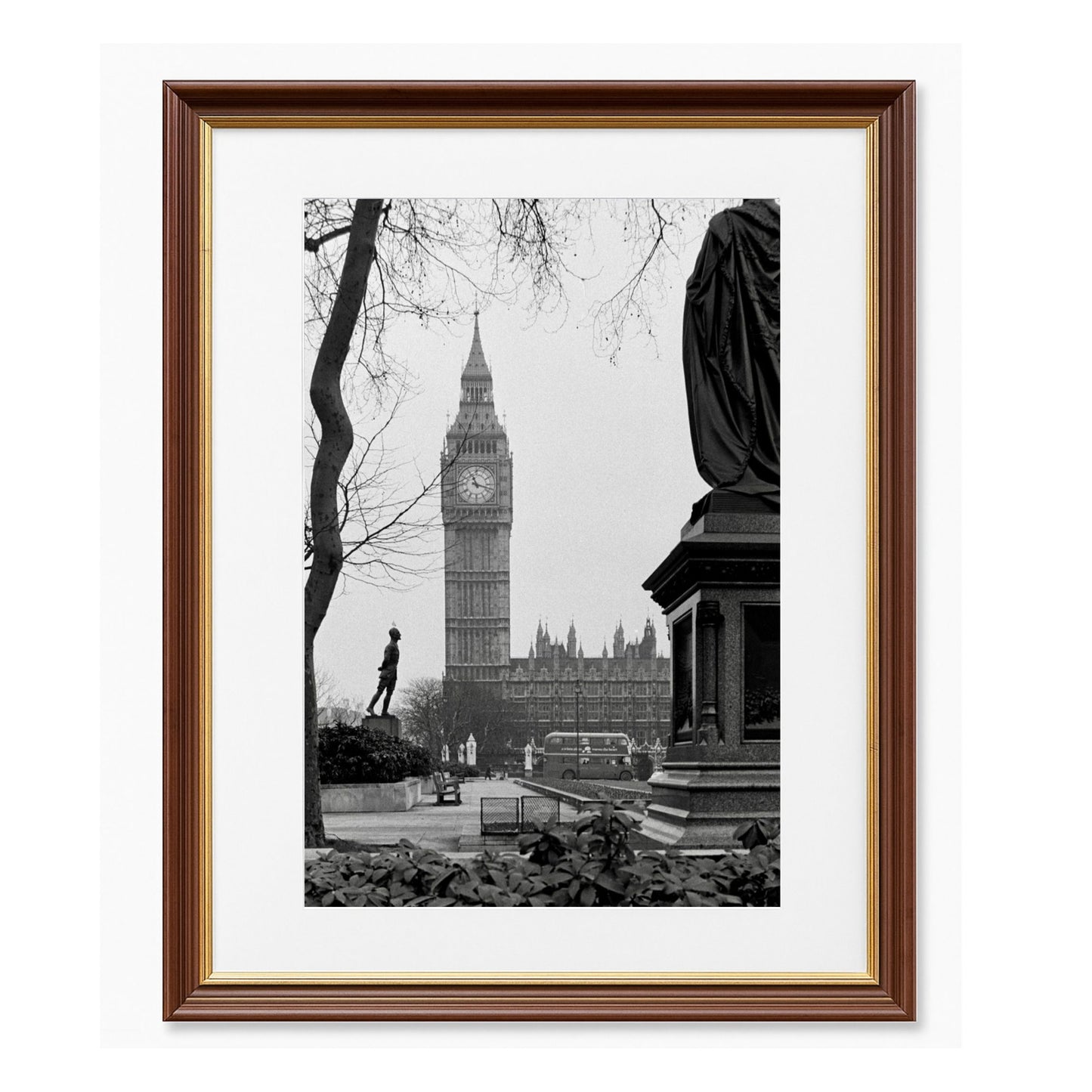 View of the Palace of Westminster, London UK - Framed Art - Multiframe