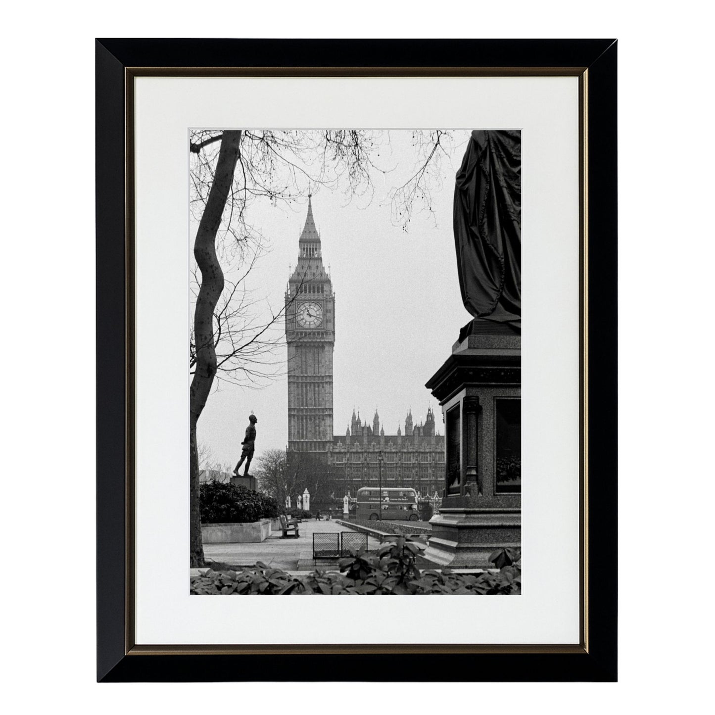 View of the Palace of Westminster, London UK - Framed Art - Multiframe