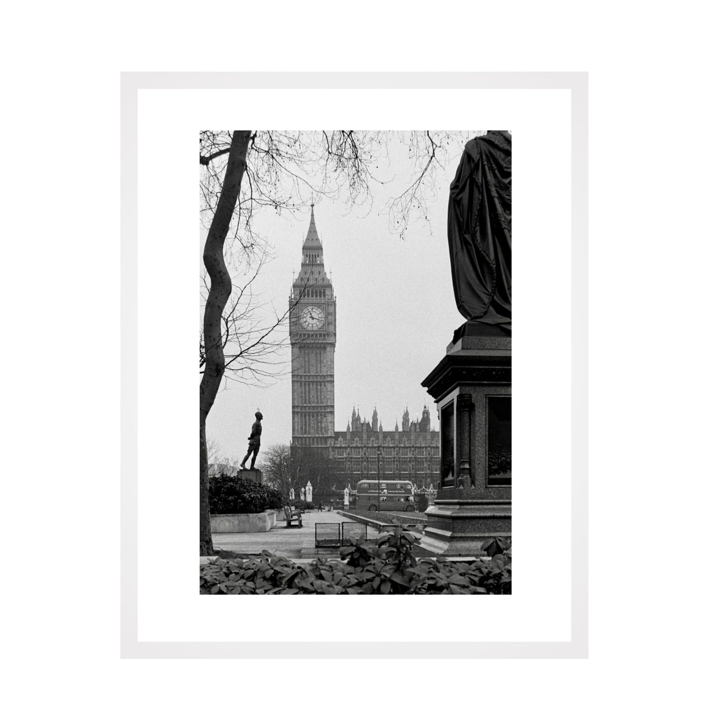 View of the Palace of Westminster, London UK - Framed Art - Multiframe