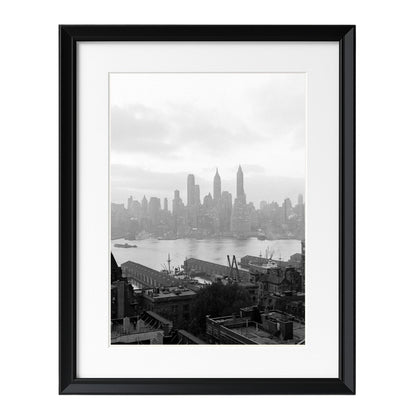 New York City Skyline - Framed Art - Multiframe