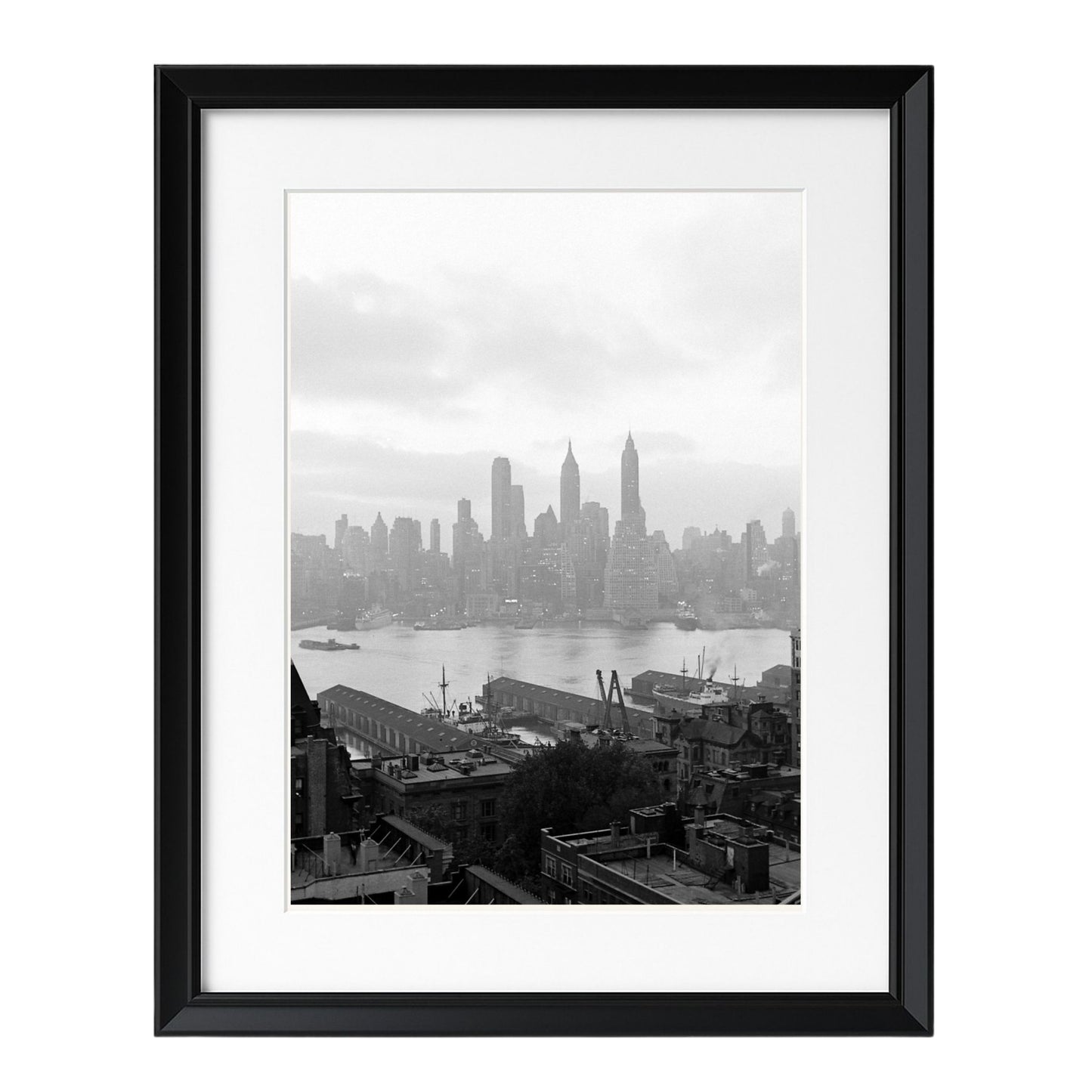 New York City Skyline - Framed Art - Multiframe