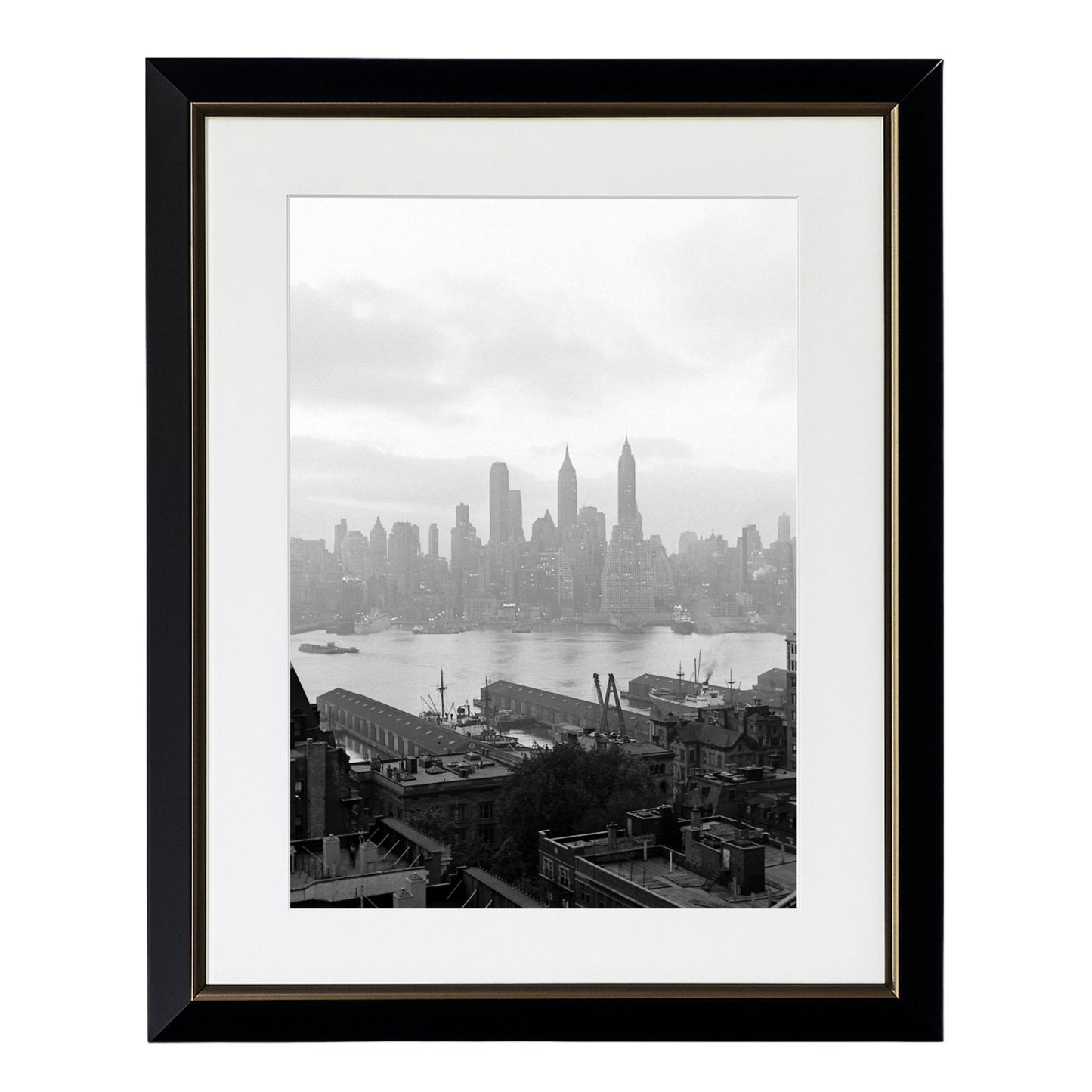 New York City Skyline - Framed Art - Multiframe