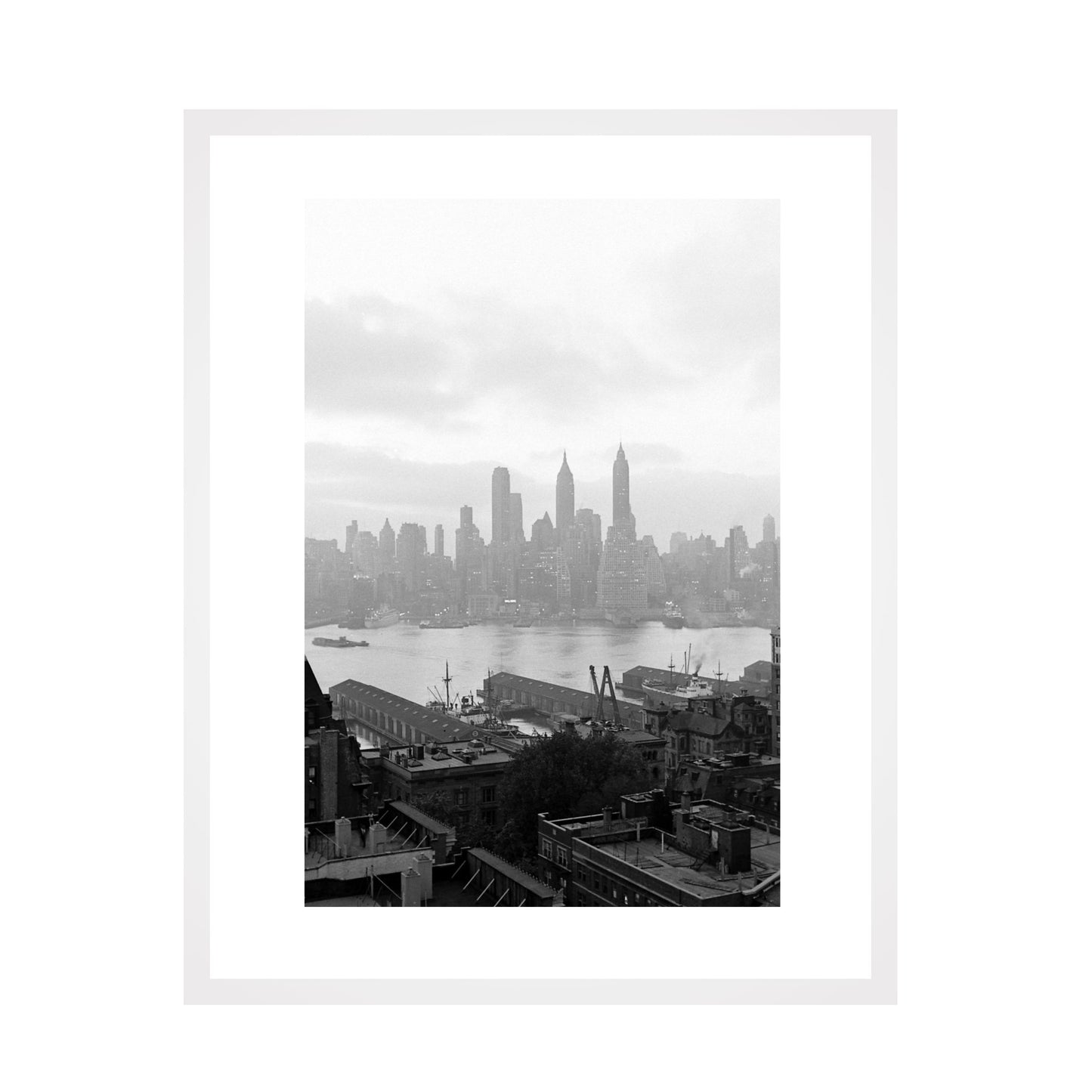 New York City Skyline - Framed Art - Multiframe