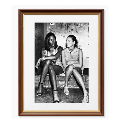 Naomi & Kate: 1990s Friendship - Framed Art - Multiframe