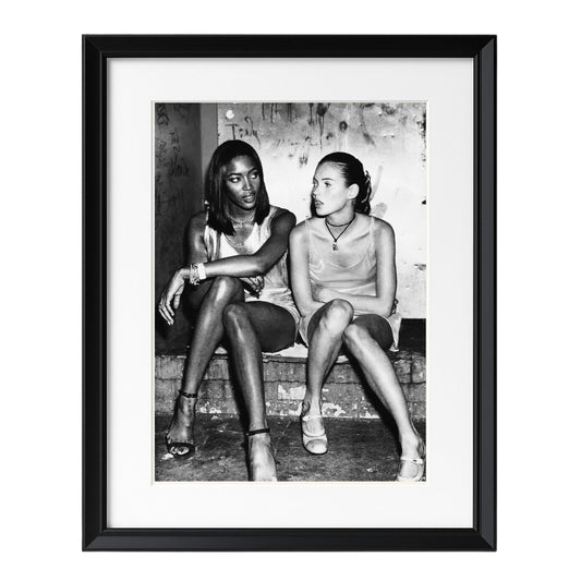 Naomi & Kate: 1990s Friendship - Framed Art - Multiframe