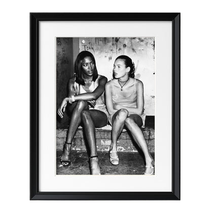Naomi & Kate: 1990s Friendship - Framed Art - Multiframe