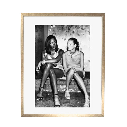 Naomi & Kate: 1990s Friendship - Framed Art - Multiframe