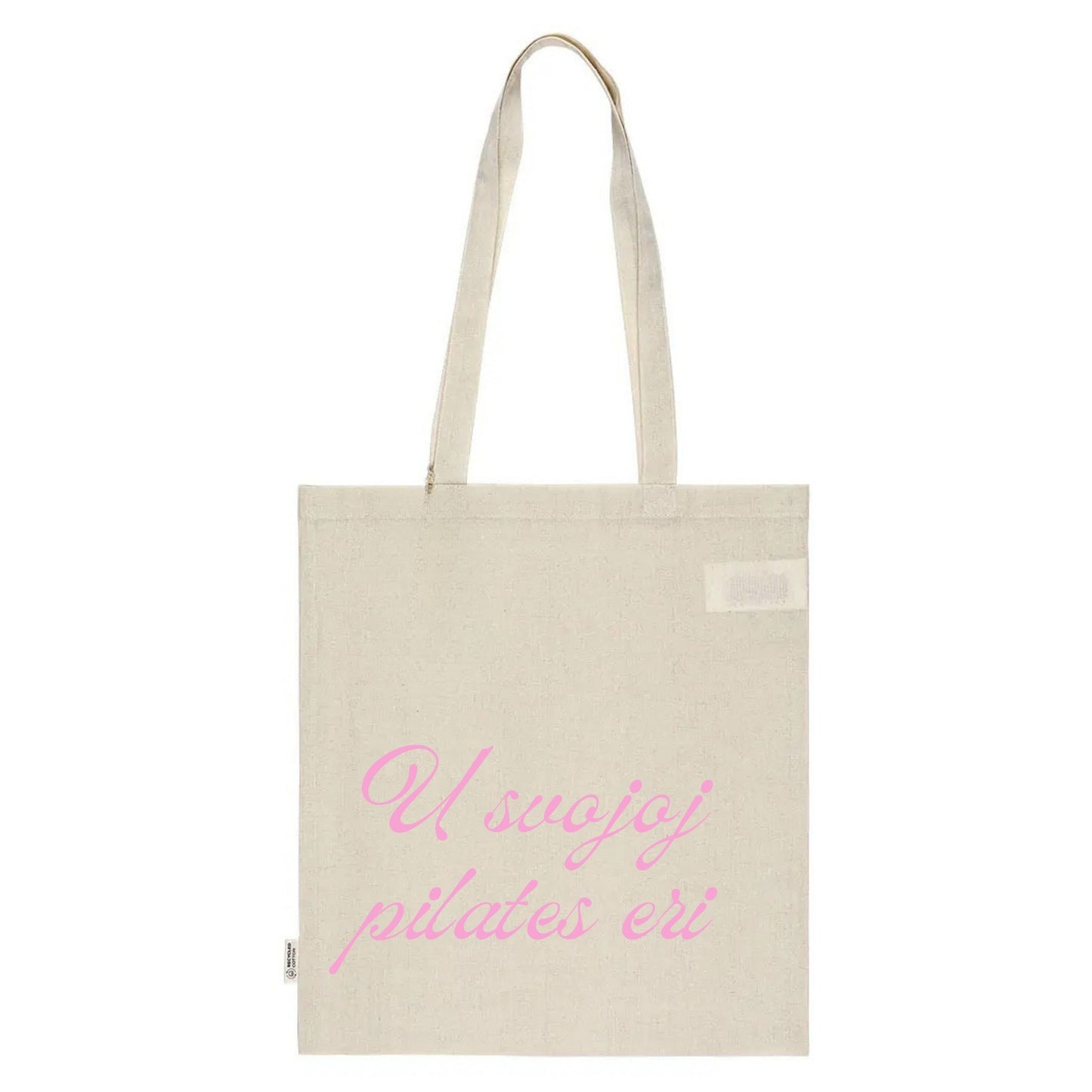 Tote Bag - U svojoj pilates eri - Beige