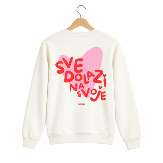 Vanilla sweatshirt - Sve dolazi na svoje