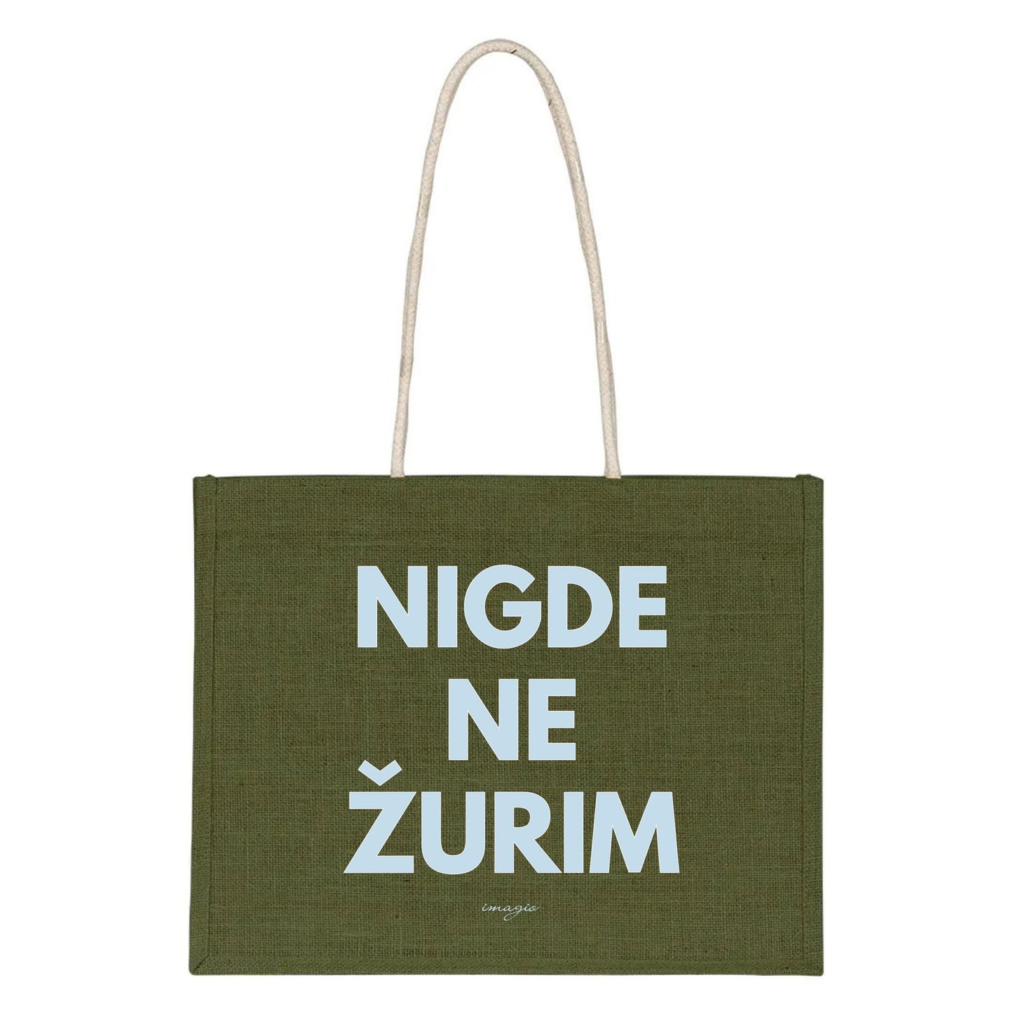 Beach Bag - Nigde ne žurim