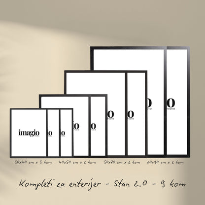 CUSTOM Komplet za enterijer - 2.0 Stan - 9 kom