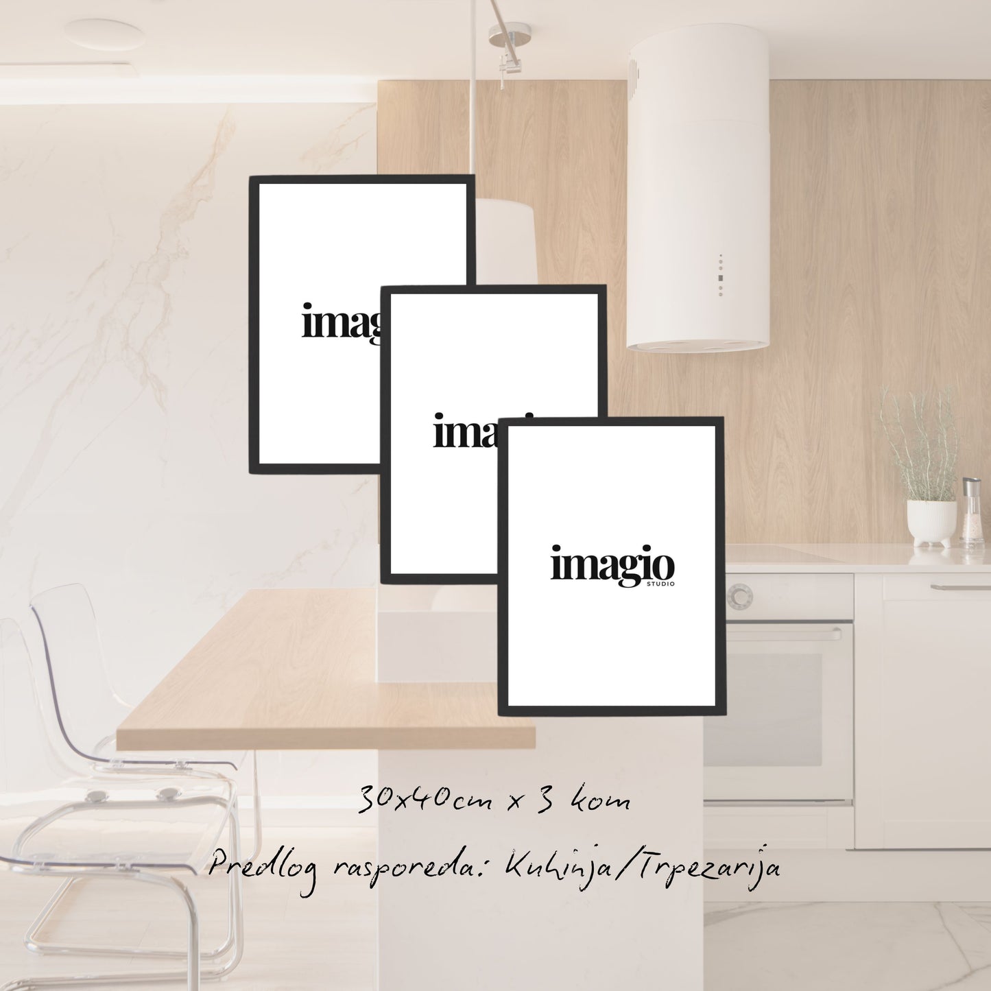 CUSTOM Komplet za enterijer - 2.0 Stan - 9 kom