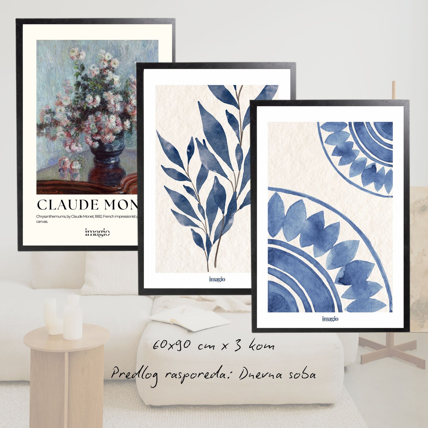 Komplet postera za enterijer No.3 - 3.0+ Stan - 14 kom