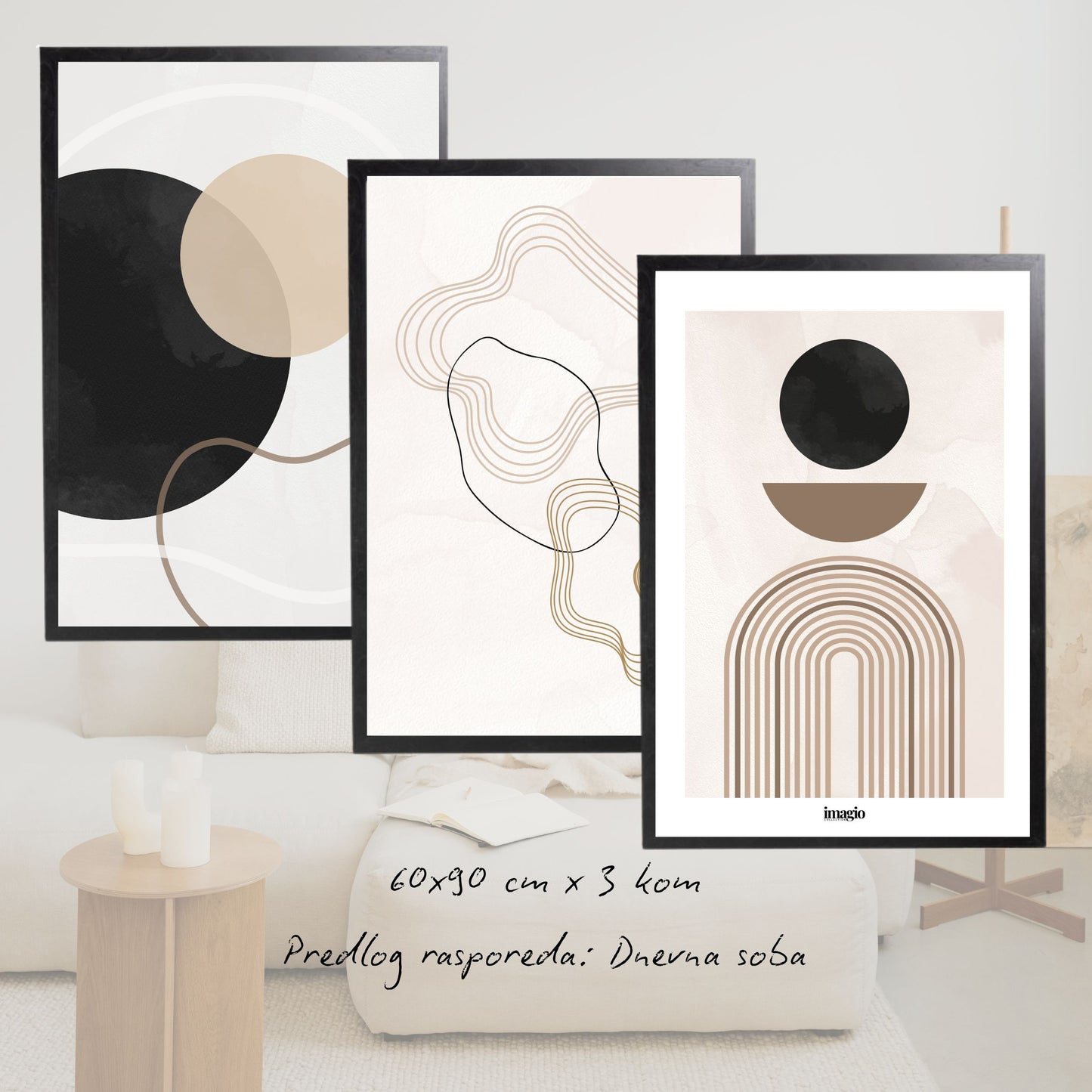 Komplet postera za enterijer No.1 - 3.0+ Stan - 14 kom