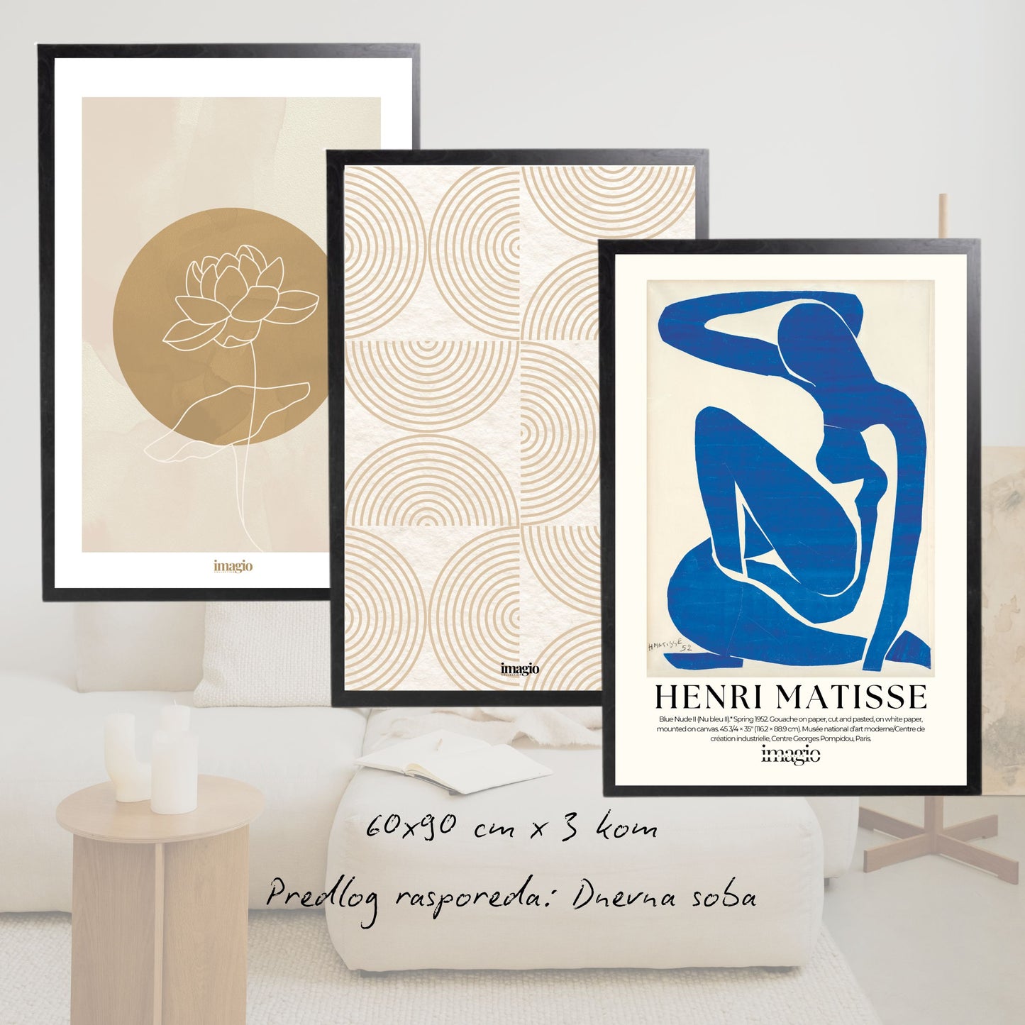 Komplet postera za enterijer No.2 - 3.0+ Stan - 14 kom