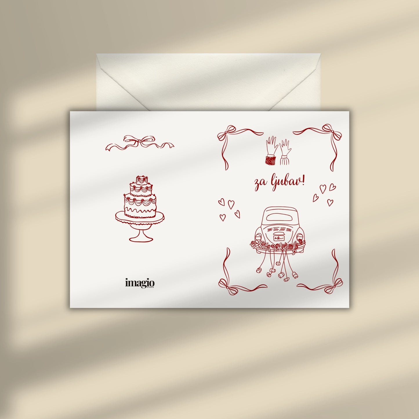 Čestitka - Za ljubav - Just Married