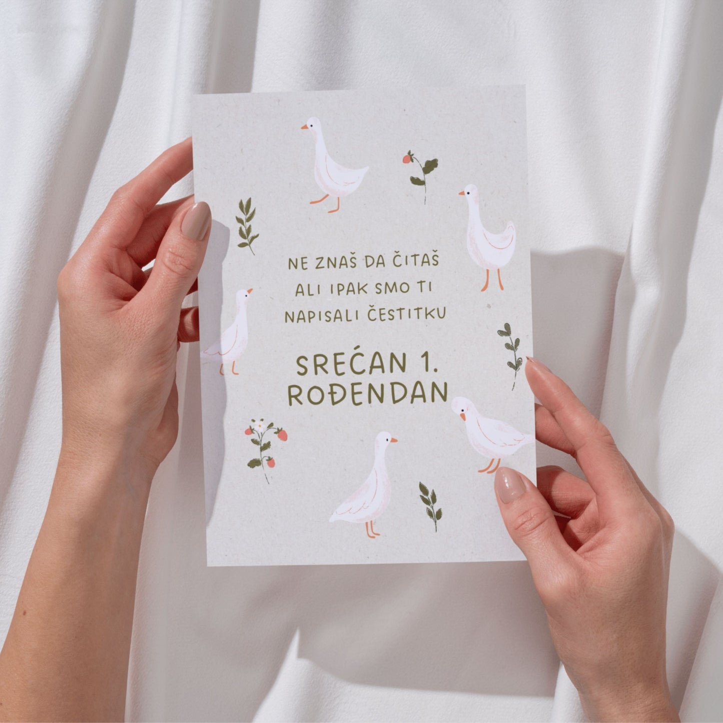 Čestitka - Prvi rođendan