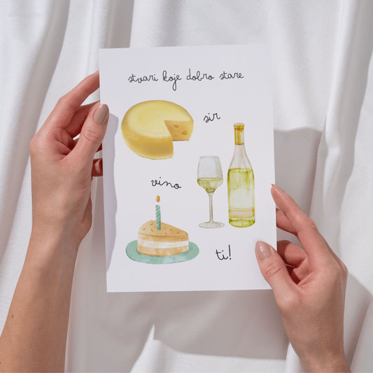 Greeting Card - Stvari koje dobro stare