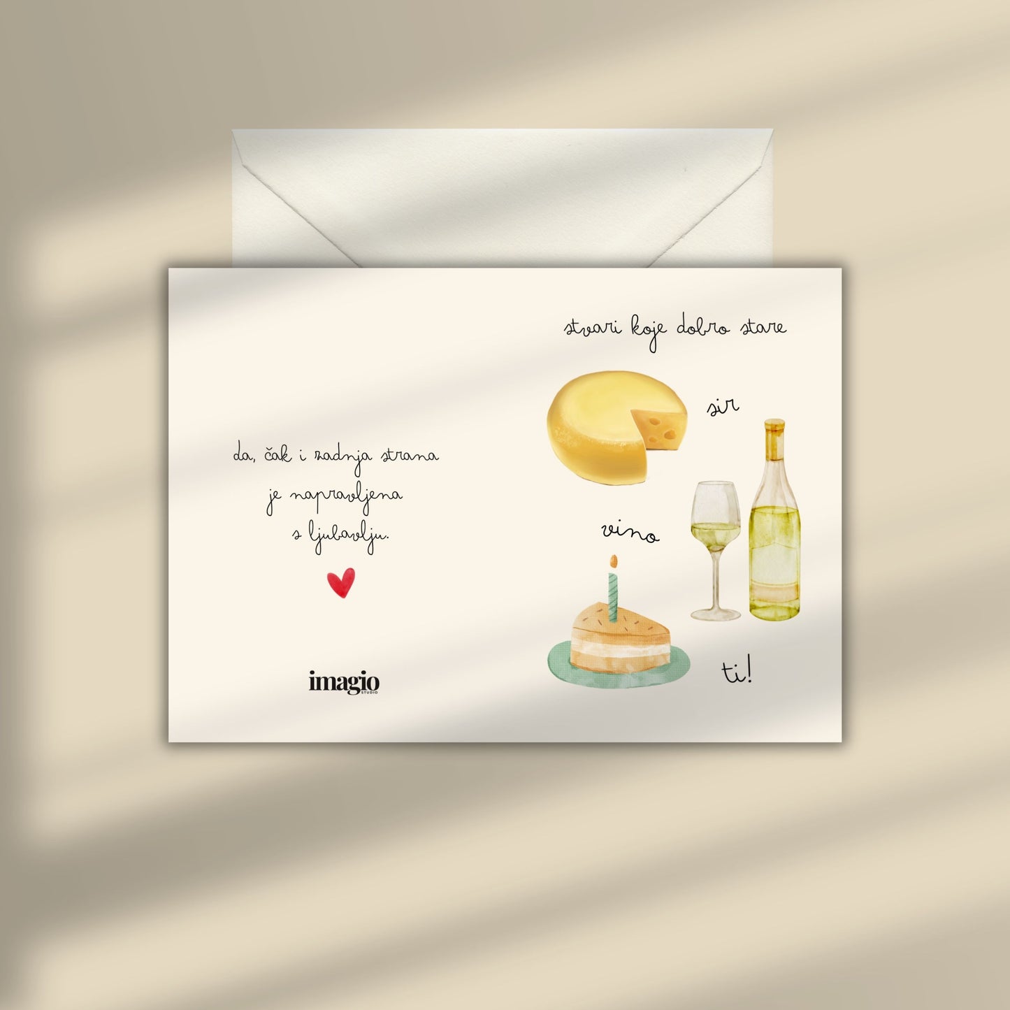 Greeting Card - Stvari koje dobro stare