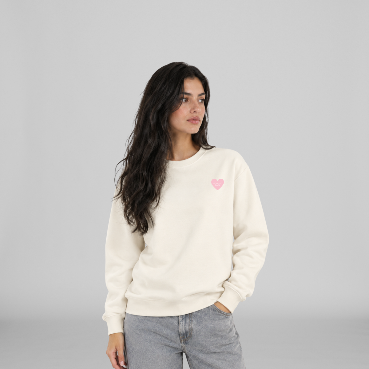 PREORDER Vanilla Sweatshirt - If lost return to Novi Sad