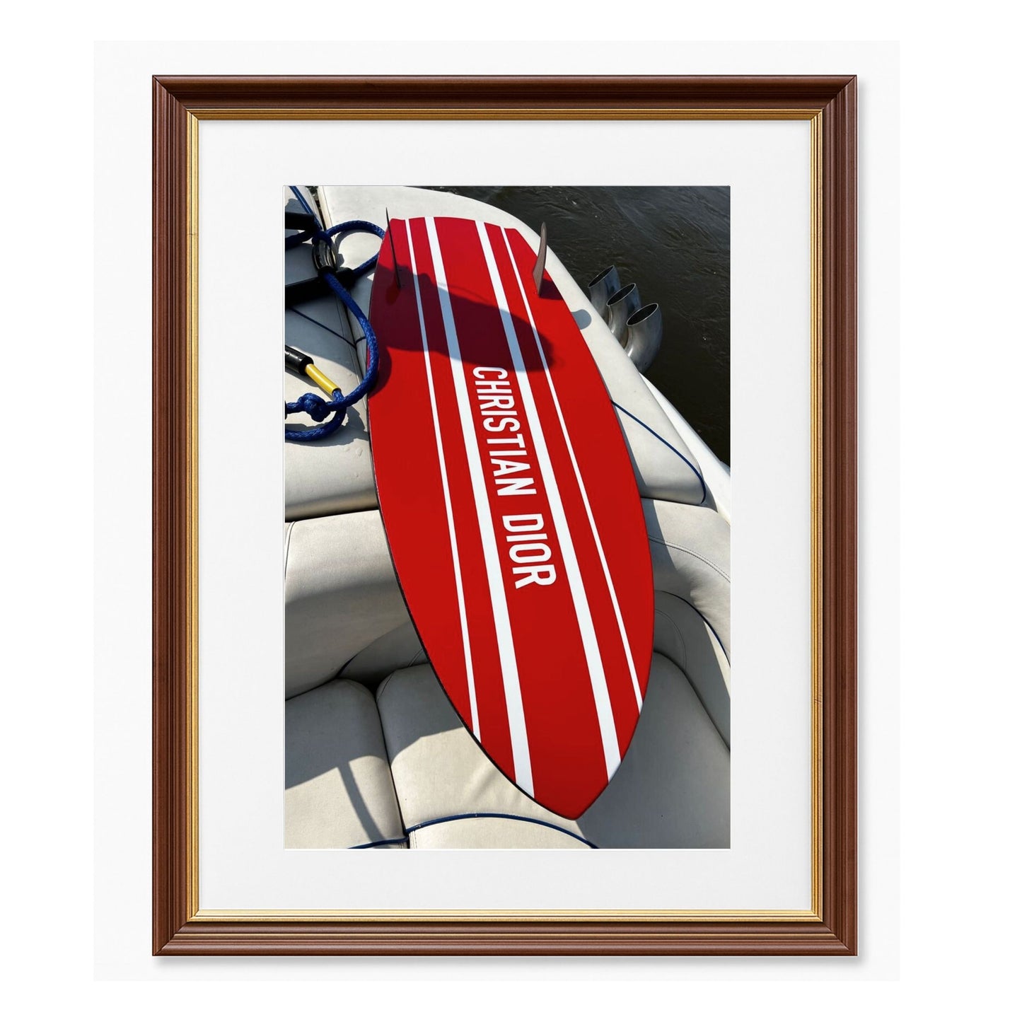 Dior Surfboard - Framed Art - Multiframe