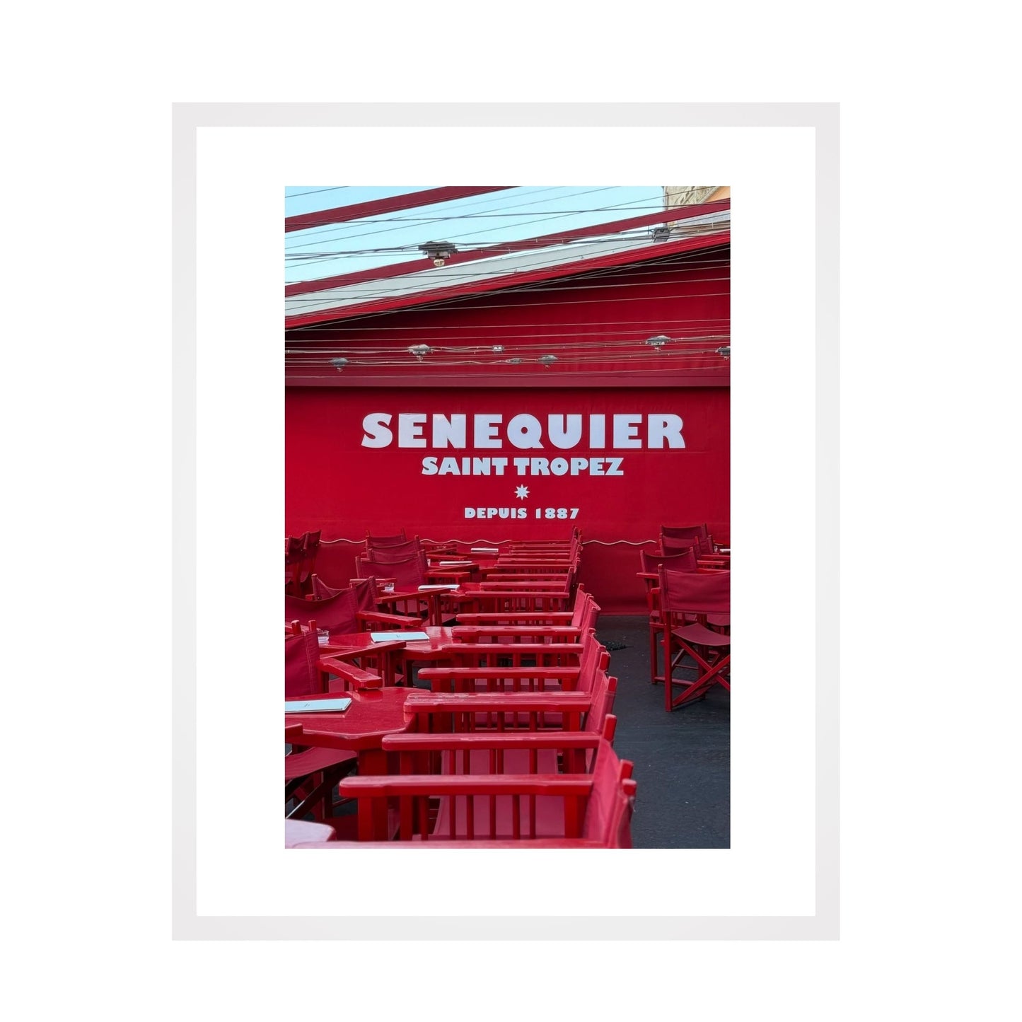 Sénéquier St. Tropez - Framed Art - Multiframe