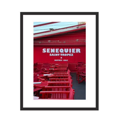 Sénéquier St. Tropez - Framed Art - Multiframe