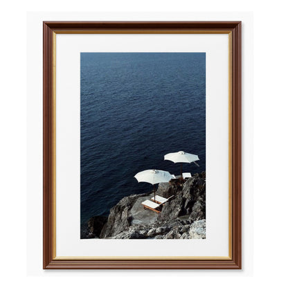 Somewhere along the Coast of Amalfi - Framed Art - Multiframe