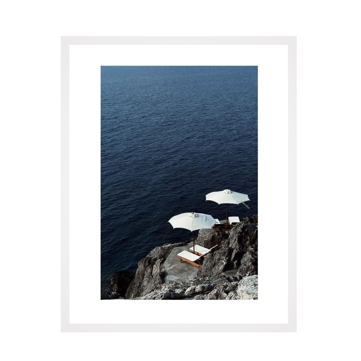 Somewhere along the Coast of Amalfi - Framed Art - Multiframe