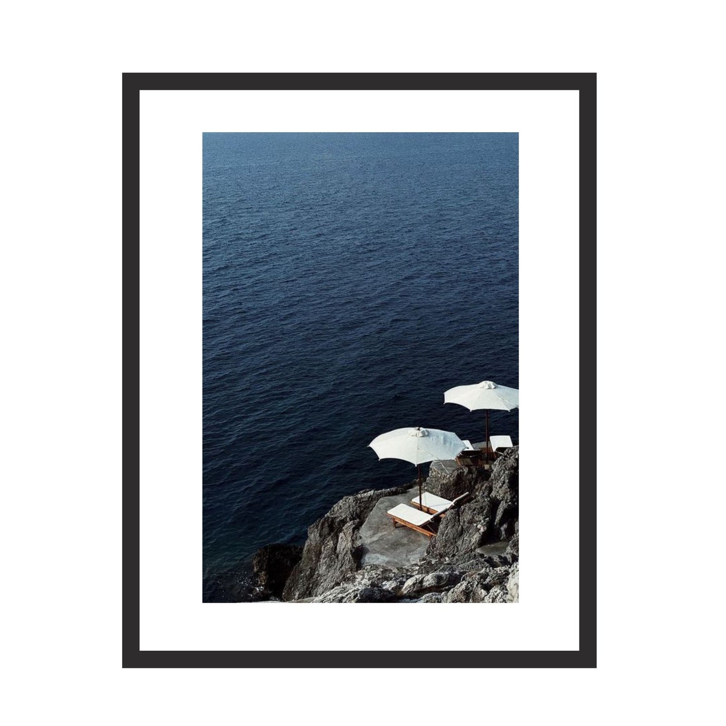 Somewhere along the Coast of Amalfi - Framed Art - Multiframe