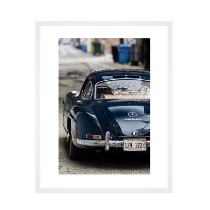 Mercedes-Benz 300 SL Gullwing - Framed Art - Multiframe