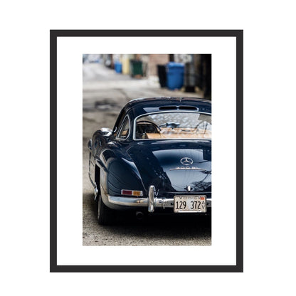 Mercedes-Benz 300 SL Gullwing - Framed Art - Multiframe