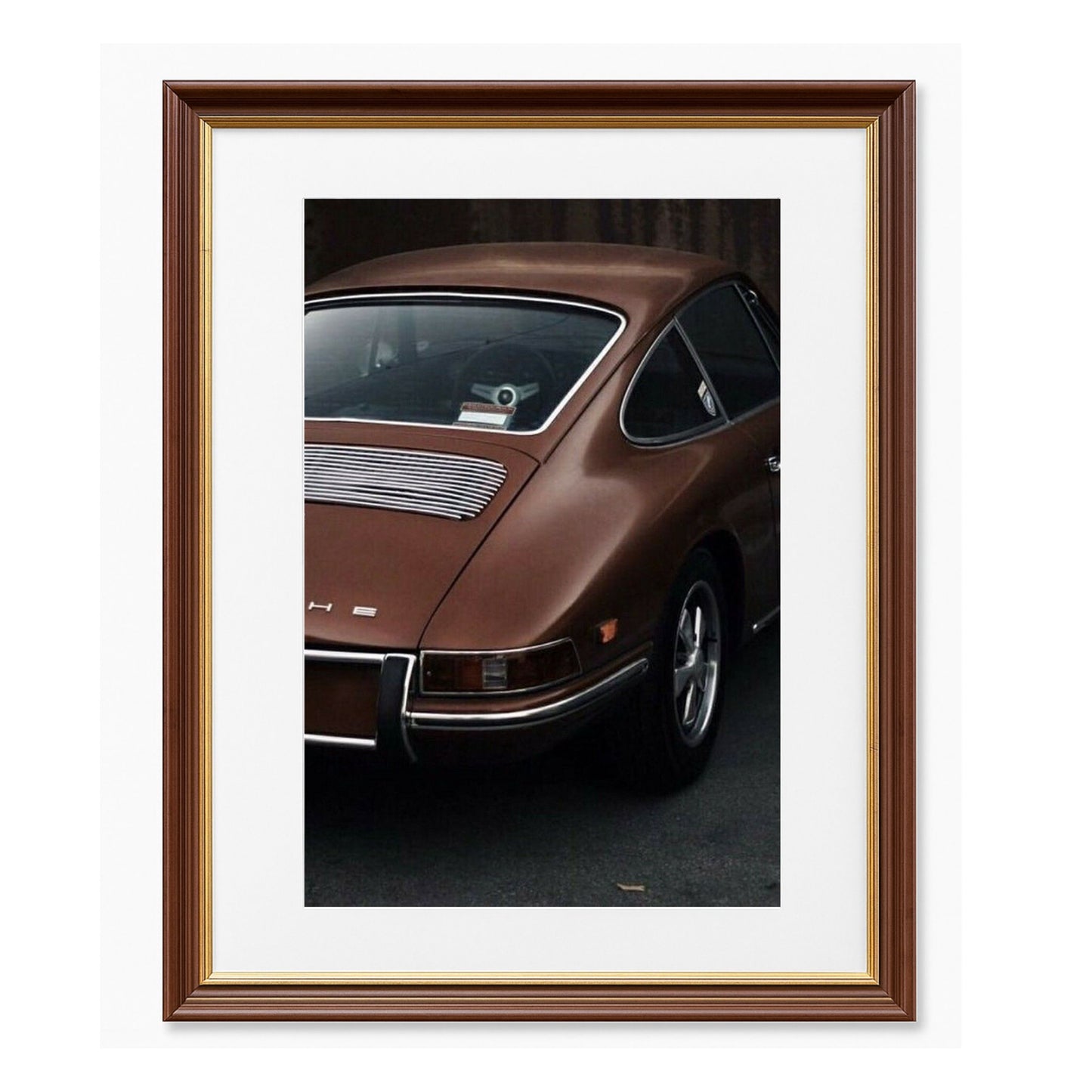 Porsche 911 (912) -  Framed Art - Multiframe