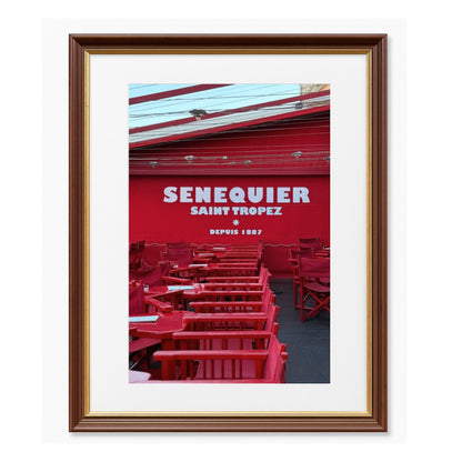 Sénéquier St. Tropez - Framed Art - Multiframe